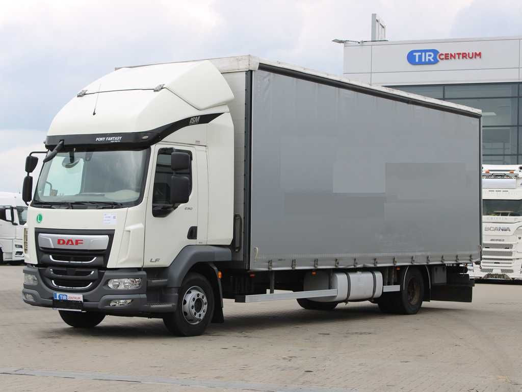 DAF LF 290 FA, EURO 6, SLEEPING CABIN - 커튼사이더 트럭 : 사진 1 DAF LF 290 FA, EURO 6, SLEEPING CABIN - 커튼사이더 트럭 : 사진 1
