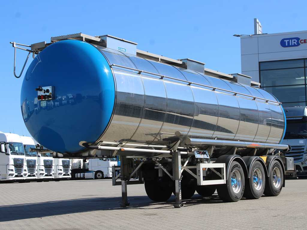 Feldbinder TSA 32.3, NO ADR, 32m³, LIFTING AXLE - 유조 세미 트레일러 : 사진 1 Feldbinder TSA 32.3, NO ADR, 32m³, LIFTING AXLE - 유조 세미 트레일러 : 사진 1