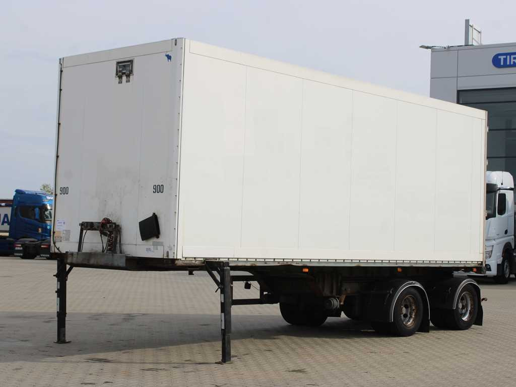 HFR SX20, AXLES 10t, EXPANDABLE - 밀폐형 박스 세미 트레일러 : 사진 1 HFR SX20, AXLES 10t, EXPANDABLE - 밀폐형 박스 세미 트레일러 : 사진 1