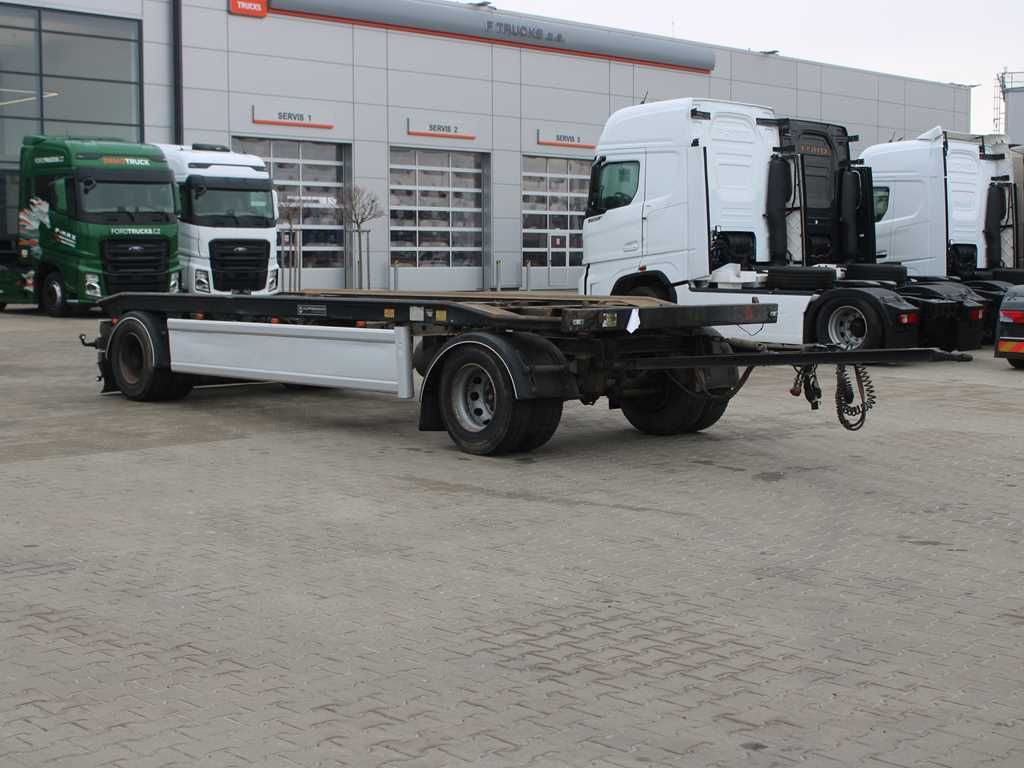 Hüffermann HAR 18.70, AXLES SAF, PNEU 80% - 롤오프/ 스킵 트레일러 : 사진 2 Hüffermann HAR 18.70, AXLES SAF, PNEU 80% - 롤오프/ 스킵 트레일러 : 사진 2