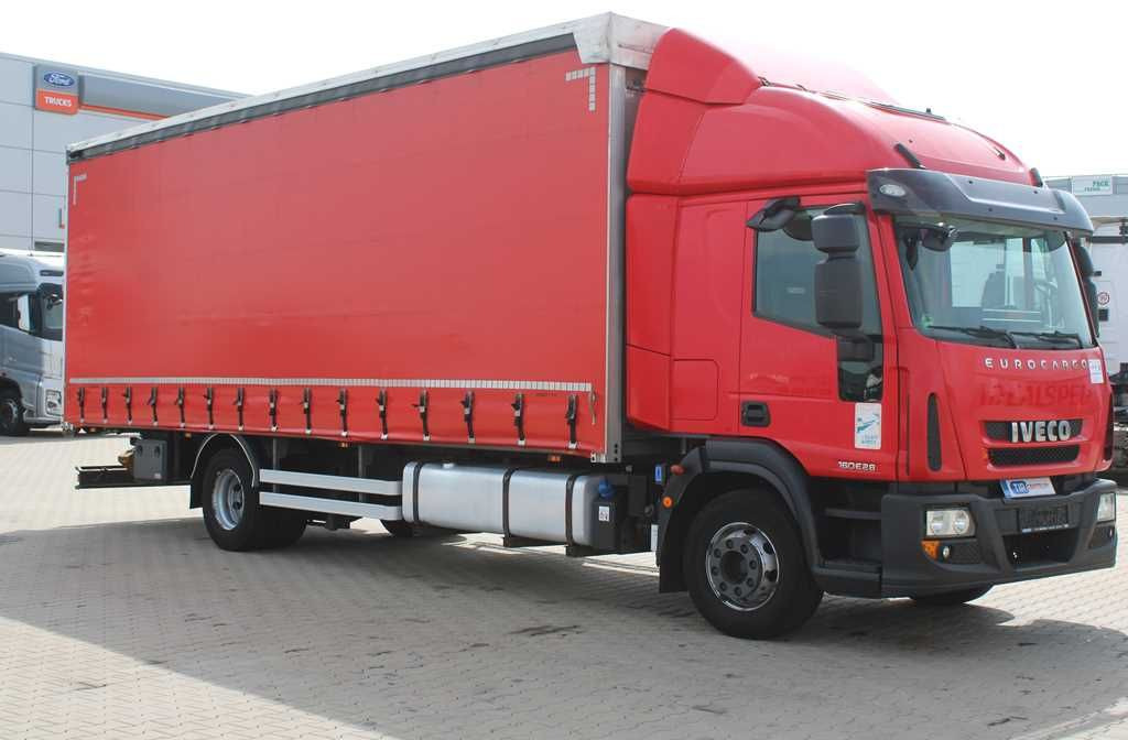 Iveco EUROCARGO 160E28, EURO 6 - 커튼사이더 트럭 : 사진 2 Iveco EUROCARGO 160E28, EURO 6 - 커튼사이더 트럭 : 사진 2