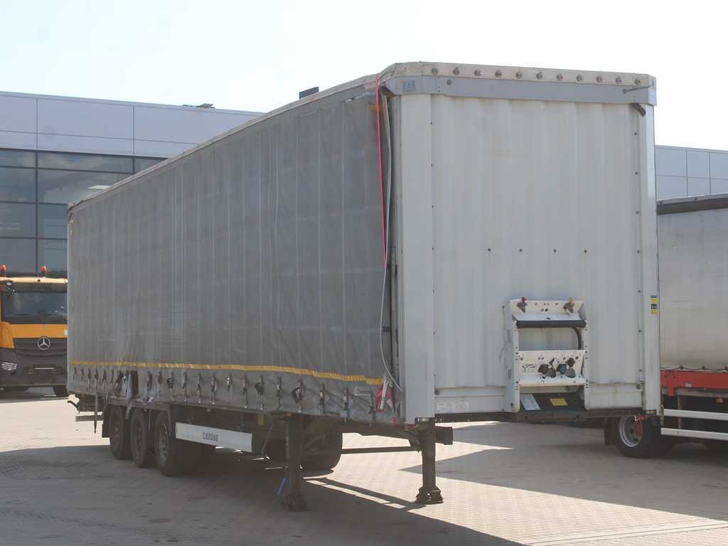 Krone SD, LIFTING AXLE, LOWDECK, LIFTING ROOF, MULTILOCK, SAF - 커튼사이더 세미 트레일러 : 사진 3 Krone SD, LIFTING AXLE, LOWDECK, LIFTING ROOF, MULTILOCK, SAF - 커튼사이더 세미 트레일러 : 사진 3