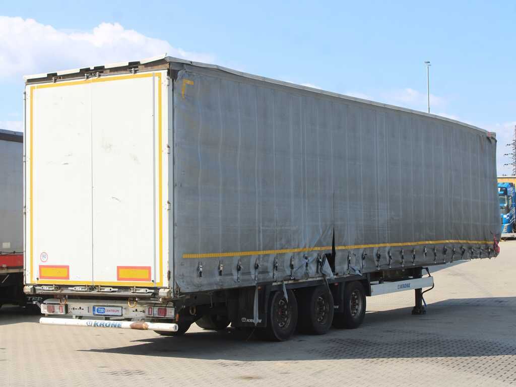 Krone SD, LIFTING AXLE, LOWDECK, LIFTING ROOF, MULTILOCK, SAF - 커튼사이더 세미 트레일러 : 사진 4 Krone SD, LIFTING AXLE, LOWDECK, LIFTING ROOF, MULTILOCK, SAF - 커튼사이더 세미 트레일러 : 사진 4