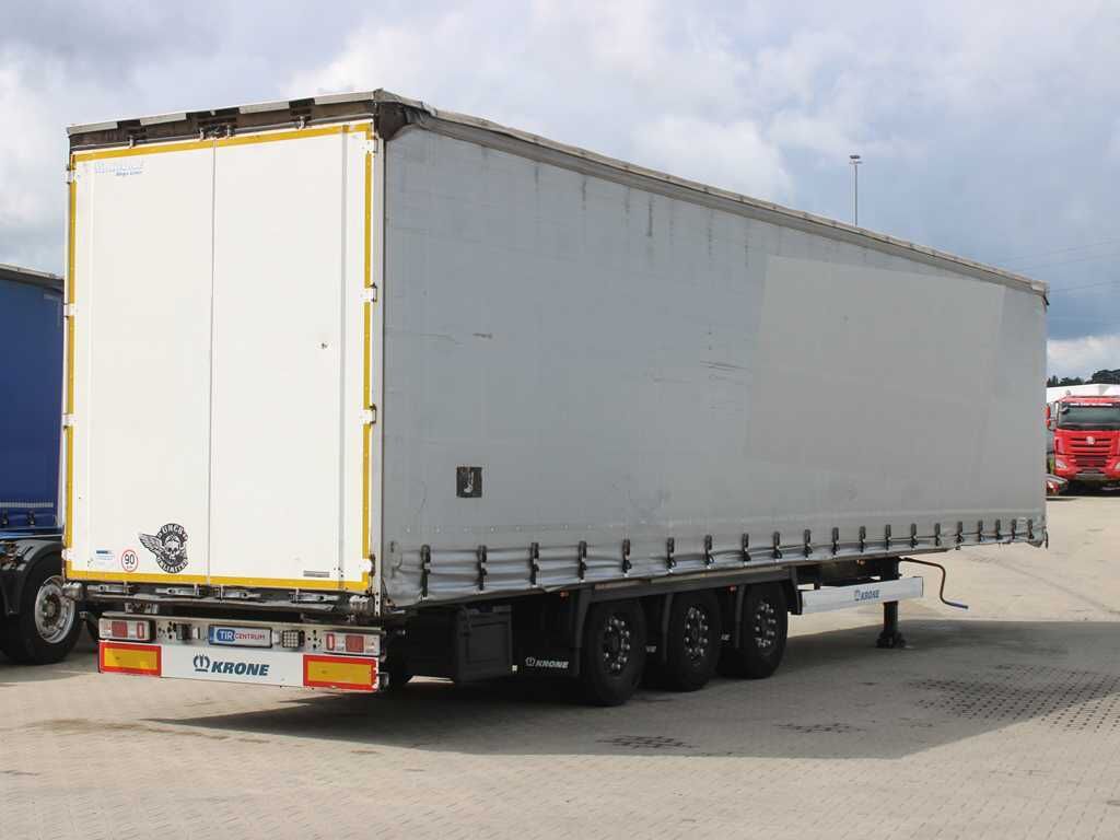 Krone SD, LOWDECK, LIFTING AXLE, MULTILOCK, LIFTING ROOF - 커튼사이더 세미 트레일러 : 사진 4 Krone SD, LOWDECK, LIFTING AXLE, MULTILOCK, LIFTING ROOF - 커튼사이더 세미 트레일러 : 사진 4