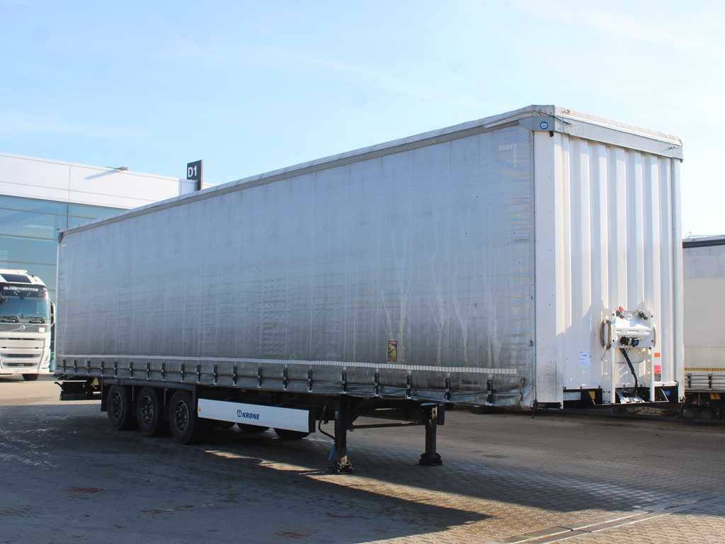 Krone SD, LOWDECK, LIFTING AXLE, MULTILOCK, LIFTING ROOF - 커튼사이더 세미 트레일러 : 사진 3 Krone SD, LOWDECK, LIFTING AXLE, MULTILOCK, LIFTING ROOF - 커튼사이더 세미 트레일러 : 사진 3