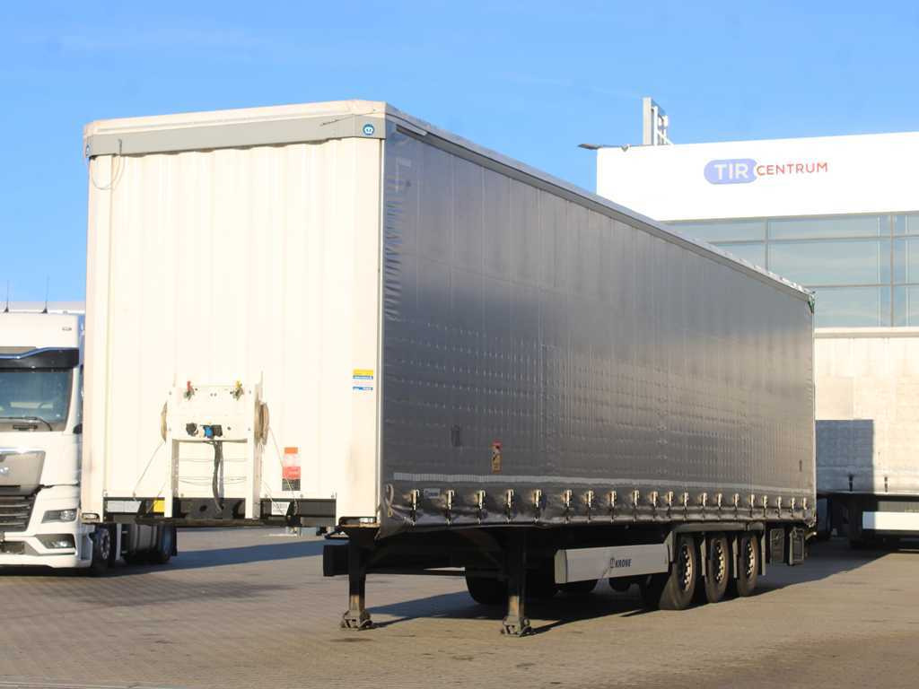Krone SD, LOWDECK, LIFTING AXLE, MULTILOCK, LIFTING ROOF - 커튼사이더 세미 트레일러 : 사진 1 Krone SD, LOWDECK, LIFTING AXLE, MULTILOCK, LIFTING ROOF - 커튼사이더 세미 트레일러 : 사진 1