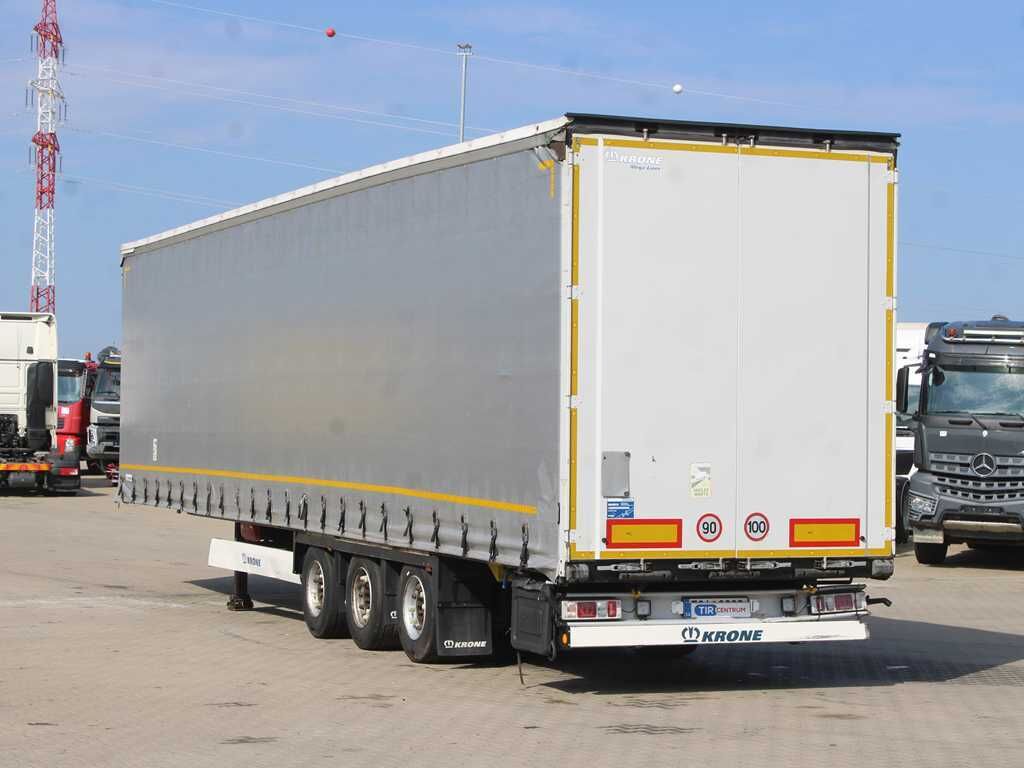 Krone SD, LOWDECK, LIFTING AXLE, MULTILOCK, SAF, LIFTING ROOF - 커튼사이더 세미 트레일러 : 사진 5 Krone SD, LOWDECK, LIFTING AXLE, MULTILOCK, SAF, LIFTING ROOF - 커튼사이더 세미 트레일러 : 사진 5