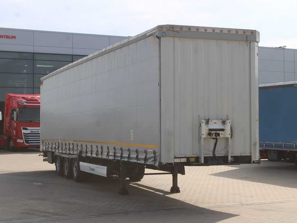 Krone SD, LOWDECK, LIFTING AXLE, MULTILOCK, SAF, LIFTING ROOF - 커튼사이더 세미 트레일러 : 사진 3 Krone SD, LOWDECK, LIFTING AXLE, MULTILOCK, SAF, LIFTING ROOF - 커튼사이더 세미 트레일러 : 사진 3