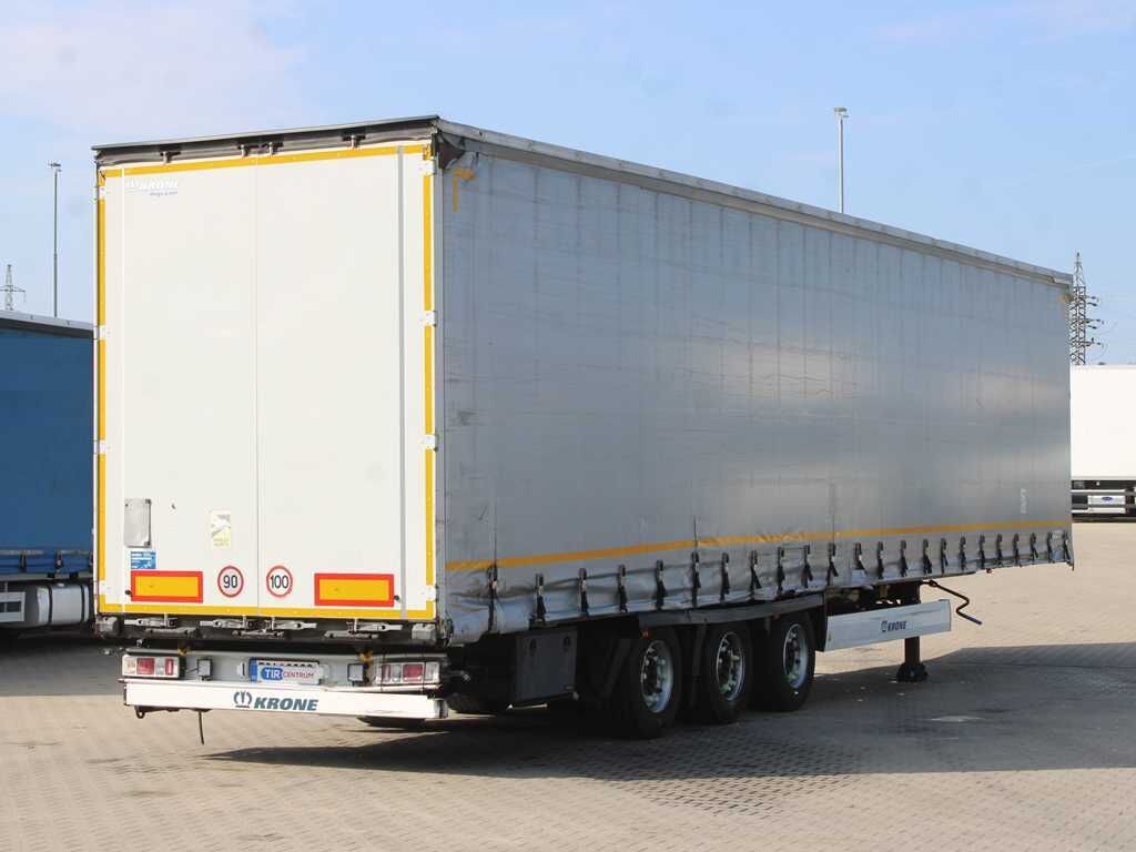 Krone SD, LOWDECK, LIFTING AXLE, MULTILOCK, SAF, LIFTING ROOF - 커튼사이더 세미 트레일러 : 사진 4 Krone SD, LOWDECK, LIFTING AXLE, MULTILOCK, SAF, LIFTING ROOF - 커튼사이더 세미 트레일러 : 사진 4
