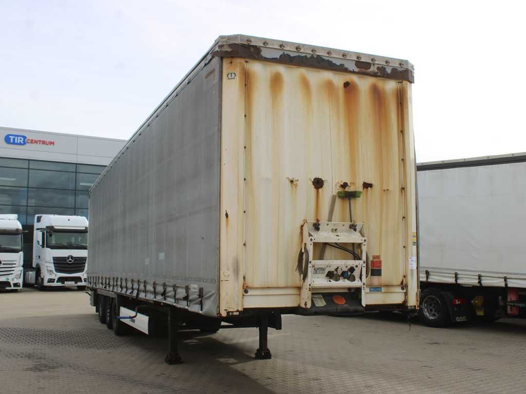 Krone SD, LOWDECK, MULTILOCK, LIFTING AXLE, LIFTING ROOF, SAF - 커튼사이더 세미 트레일러 : 사진 3 Krone SD, LOWDECK, MULTILOCK, LIFTING AXLE, LIFTING ROOF, SAF - 커튼사이더 세미 트레일러 : 사진 3