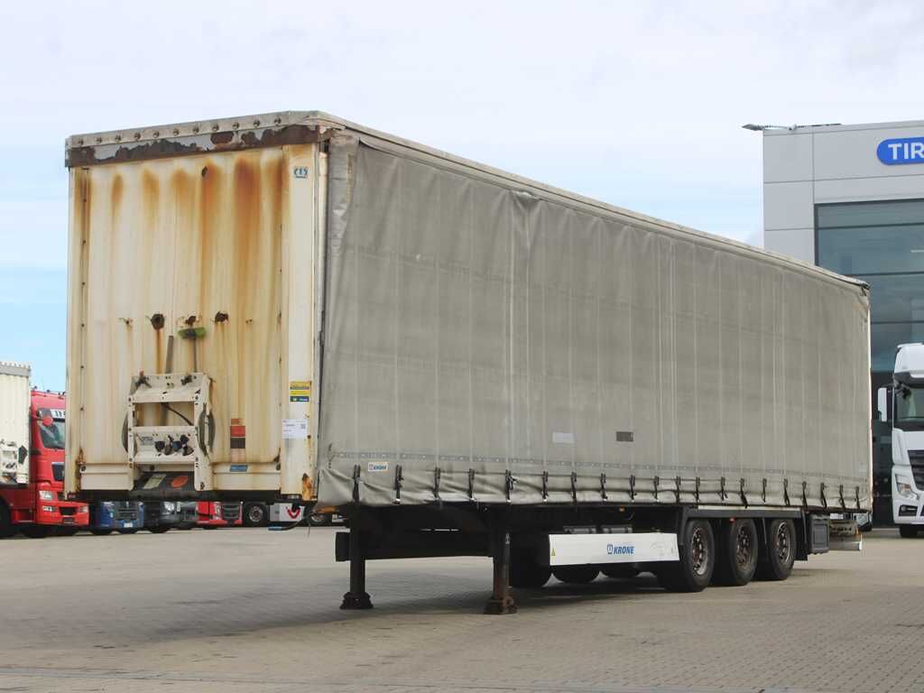 Krone SD, LOWDECK, MULTILOCK, LIFTING AXLE, LIFTING ROOF, SAF - 커튼사이더 세미 트레일러 : 사진 1 Krone SD, LOWDECK, MULTILOCK, LIFTING AXLE, LIFTING ROOF, SAF - 커튼사이더 세미 트레일러 : 사진 1