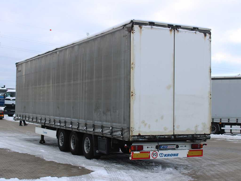 Krone SD, LOWDECK, MULTILOCK, LIFTING AXLE, LIFTING ROOF - 커튼사이더 세미 트레일러 : 사진 5 Krone SD, LOWDECK, MULTILOCK, LIFTING AXLE, LIFTING ROOF - 커튼사이더 세미 트레일러 : 사진 5