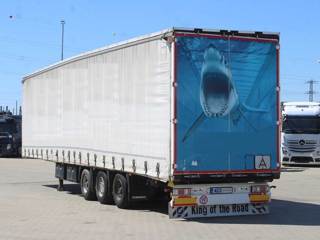 Krone SD, LOWDECK, MULTILOCK, LIFTING AXLE, LIFTING ROOF - 커튼사이더 세미 트레일러 : 사진 4 Krone SD, LOWDECK, MULTILOCK, LIFTING AXLE, LIFTING ROOF - 커튼사이더 세미 트레일러 : 사진 4