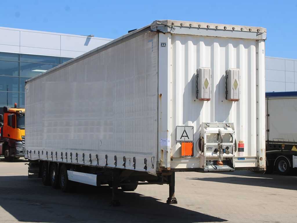 Krone SD, LOWDECK, MULTILOCK, LIFTING AXLE, LIFTING ROOF - 커튼사이더 세미 트레일러 : 사진 2 Krone SD, LOWDECK, MULTILOCK, LIFTING AXLE, LIFTING ROOF - 커튼사이더 세미 트레일러 : 사진 2