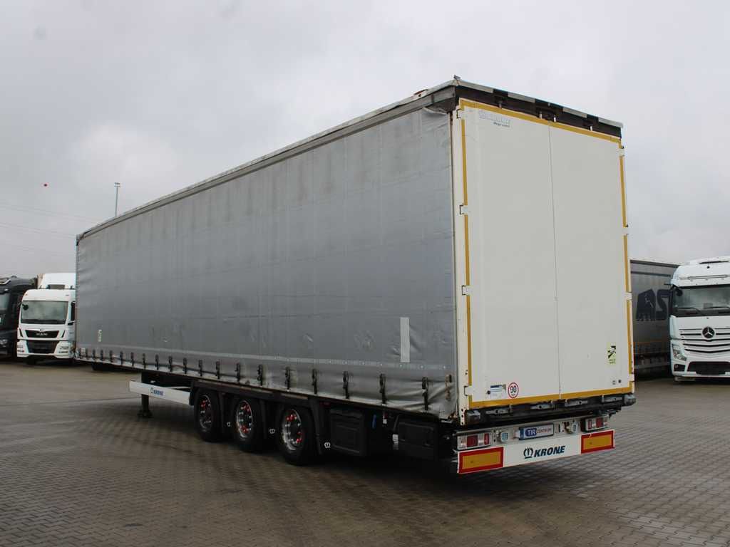 Krone SD, LOWDECK, MULTILOCK, LIFTING AXLE, LIFTING ROOF - 커튼사이더 세미 트레일러 : 사진 5 Krone SD, LOWDECK, MULTILOCK, LIFTING AXLE, LIFTING ROOF - 커튼사이더 세미 트레일러 : 사진 5