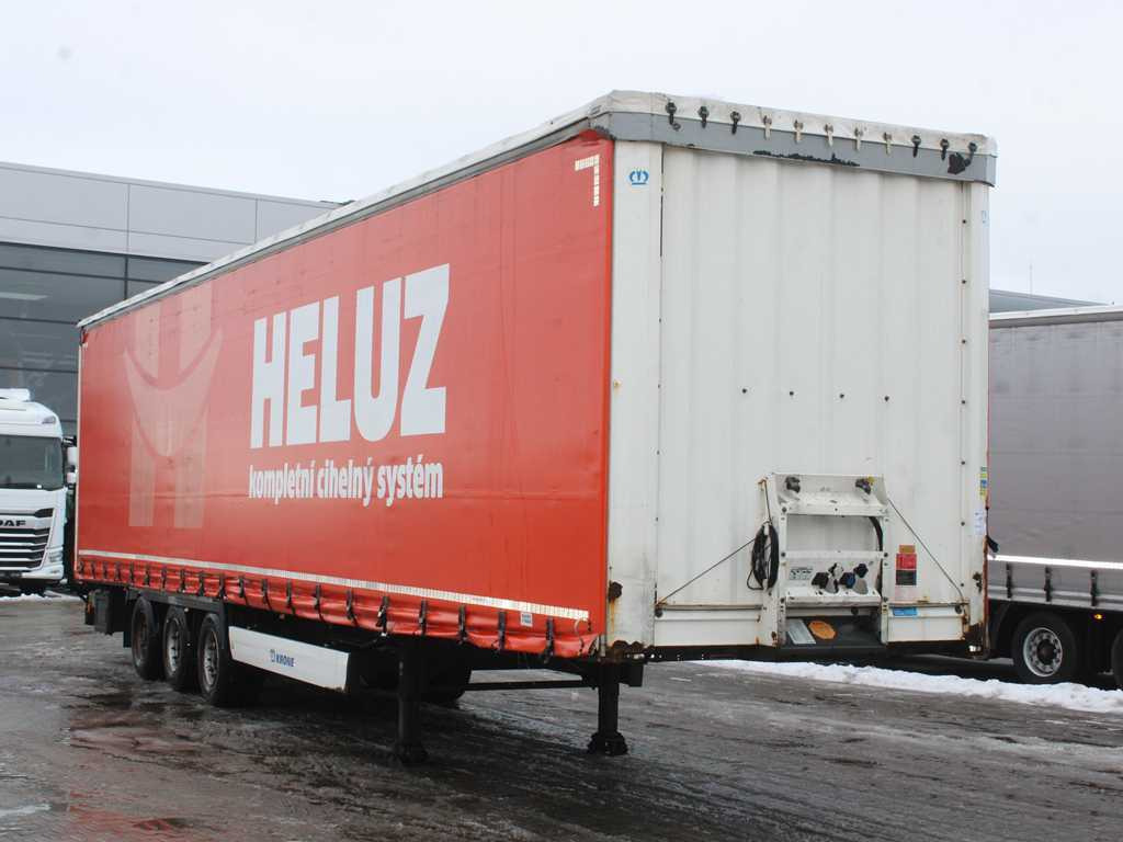 Krone SD, LOWDECK, MULTILOCK, LIFTING AXLE, LIFTING ROOF - 커튼사이더 세미 트레일러 : 사진 3 Krone SD, LOWDECK, MULTILOCK, LIFTING AXLE, LIFTING ROOF - 커튼사이더 세미 트레일러 : 사진 3