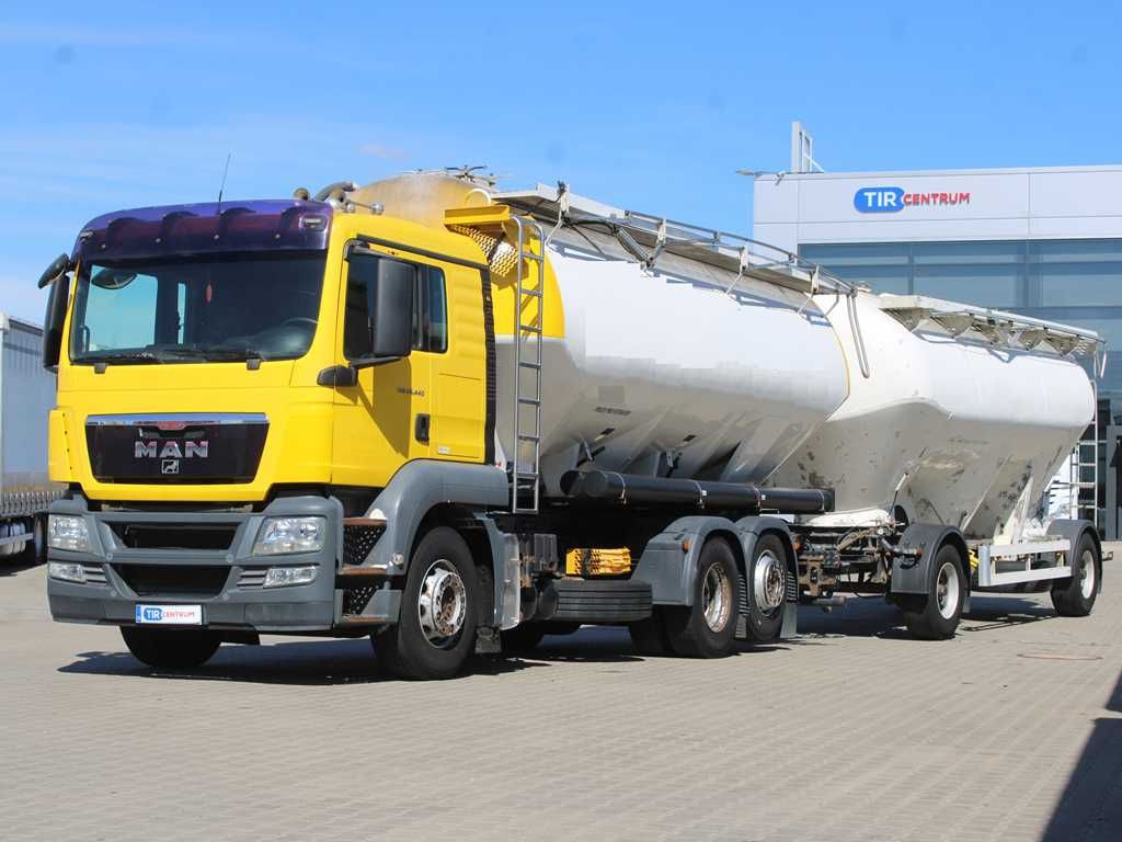 MAN TGA 26.440, 6x2, EURO 5, FELDBINDER 30m3+SPITZER - 유조트럭 : 사진 1 MAN TGA 26.440, 6x2, EURO 5, FELDBINDER 30m3+SPITZER - 유조트럭 : 사진 1