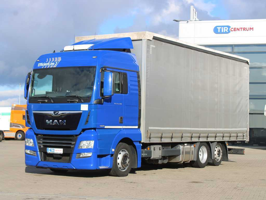 MAN TGX 24.460, EURO 6, 6X2, INDEPENDENT AIR CONDITIONING, AIR SUSPENSION - 커튼사이더 트럭 : 사진 1 MAN TGX 24.460, EURO 6, 6X2, INDEPENDENT AIR CONDITIONING, AIR SUSPENSION - 커튼사이더 트럭 : 사진 1