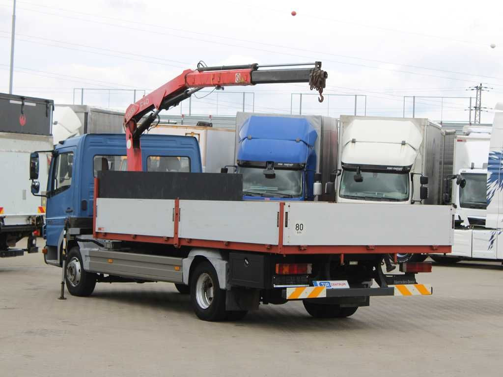 Mercedes-Benz ATEGO 1018, EURO 3, CRANE FASSI F40A.21 - 드롭사이드/ 플랫베드 트럭, 크레인 트럭 : 사진 4 Mercedes-Benz ATEGO 1018, EURO 3, CRANE FASSI F40A.21 - 드롭사이드/ 플랫베드 트럭, 크레인 트럭 : 사진 4