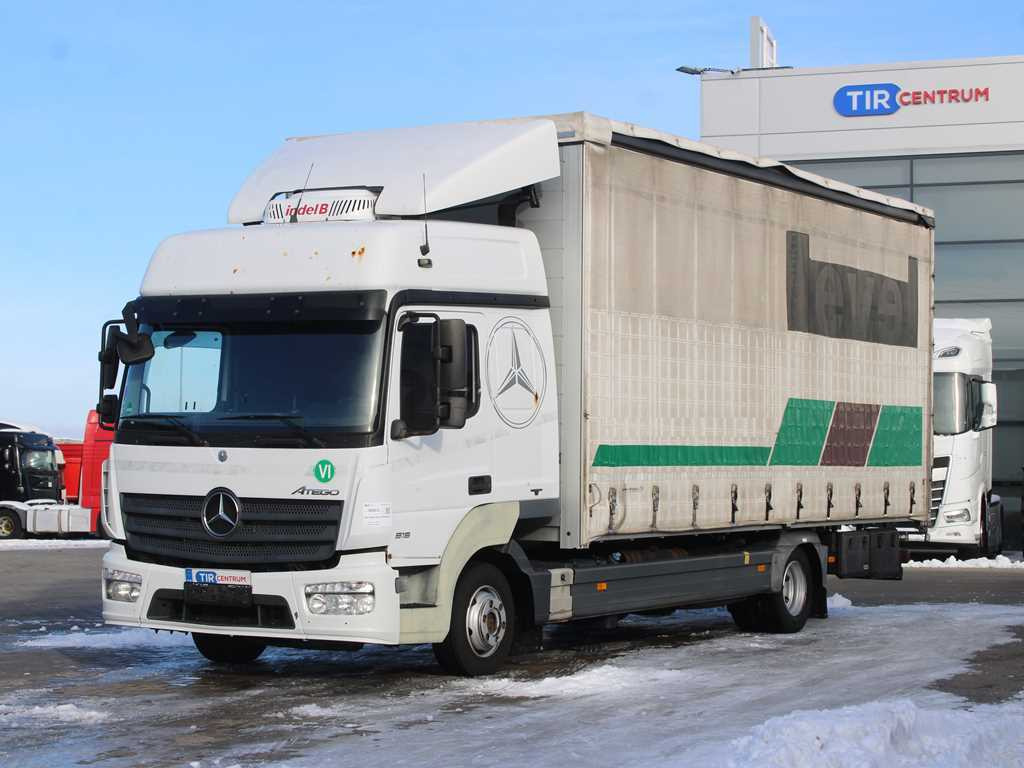 Mercedes-Benz ATEGO 816, EURO 6, INDEPENDENT AIR CONDITIONING - 커튼사이더 트럭 : 사진 1 Mercedes-Benz ATEGO 816, EURO 6, INDEPENDENT AIR CONDITIONING - 커튼사이더 트럭 : 사진 1