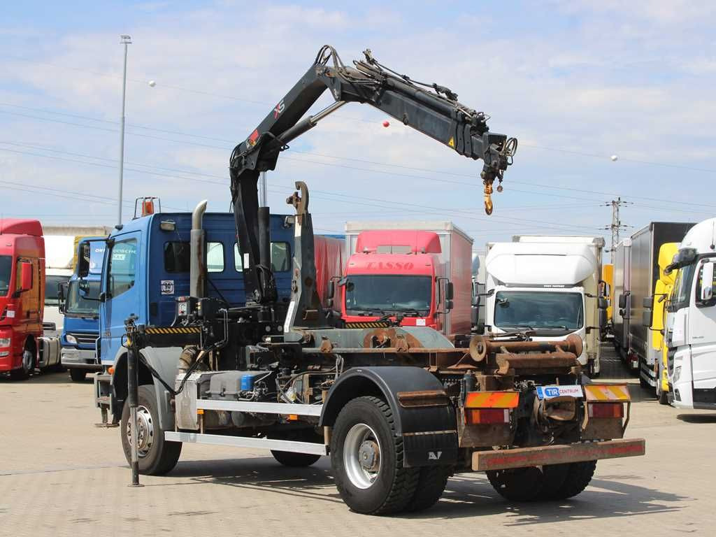 Mercedes-Benz AXOR 1824, CRANE HIAB 099B-3 DUO, 4x4 - 후크 리프트 트럭, 크레인 트럭 : 사진 4 Mercedes-Benz AXOR 1824, CRANE HIAB 099B-3 DUO, 4x4 - 후크 리프트 트럭, 크레인 트럭 : 사진 4
