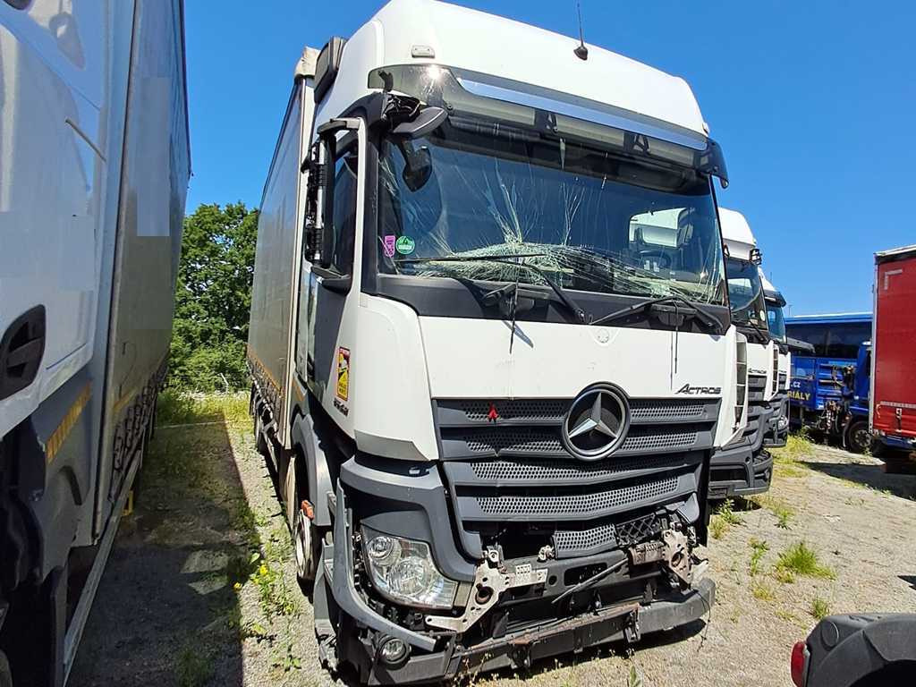 Mercedes-Benz Actros 2542, 6X2 + PANAV TVK18M - 커튼사이더 트럭 : 사진 2 Mercedes-Benz Actros 2542, 6X2 + PANAV TVK18M - 커튼사이더 트럭 : 사진 2