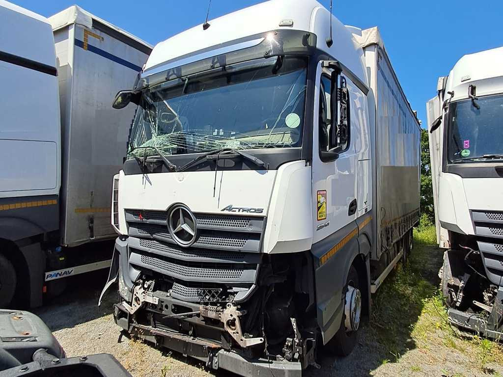 Mercedes-Benz Actros 2542, 6X2 + PANAV TVK18M - 커튼사이더 트럭 : 사진 1 Mercedes-Benz Actros 2542, 6X2 + PANAV TVK18M - 커튼사이더 트럭 : 사진 1