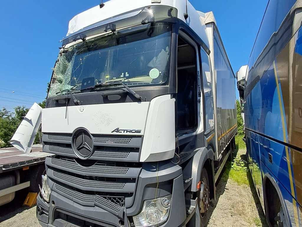 Mercedes-Benz Actros 2542, 6X2 + PANAV TVK18M - 커튼사이더 트럭 : 사진 1 Mercedes-Benz Actros 2542, 6X2 + PANAV TVK18M - 커튼사이더 트럭 : 사진 1