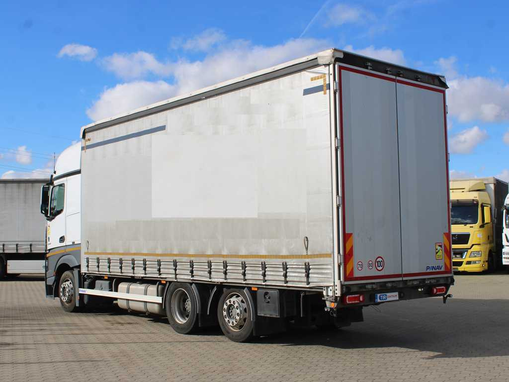 Mercedes-Benz Actros 2542, EURO 6, 6X2, NAVIGATION - 커튼사이더 트럭 : 사진 5 Mercedes-Benz Actros 2542, EURO 6, 6X2, NAVIGATION - 커튼사이더 트럭 : 사진 5