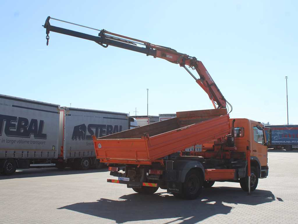 Mercedes-Benz Atego 1523, HYDRAULIC ARM ATLAS 60.1, THREE-SIDED - 덤프트럭, 크레인 트럭 : 사진 4 Mercedes-Benz Atego 1523, HYDRAULIC ARM ATLAS 60.1, THREE-SIDED - 덤프트럭, 크레인 트럭 : 사진 4