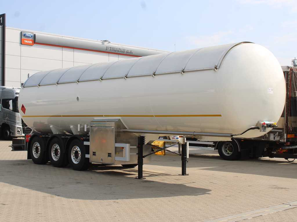 Others KADATEC KA350C, LIFTING AXLE, LPG - PROPANE BUTANE, ADR, 53m³ - 유조 세미 트레일러 : 사진 3 Others KADATEC KA350C, LIFTING AXLE, LPG - PROPANE BUTANE, ADR, 53m³ - 유조 세미 트레일러 : 사진 3