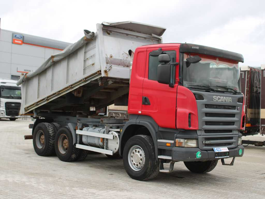 Scania R 420 CB 6X4 , THREE SIDED, EURO 4, RETARDER, 13m³ - 덤프트럭 : 사진 3 Scania R 420 CB 6X4 , THREE SIDED, EURO 4, RETARDER, 13m³ - 덤프트럭 : 사진 3