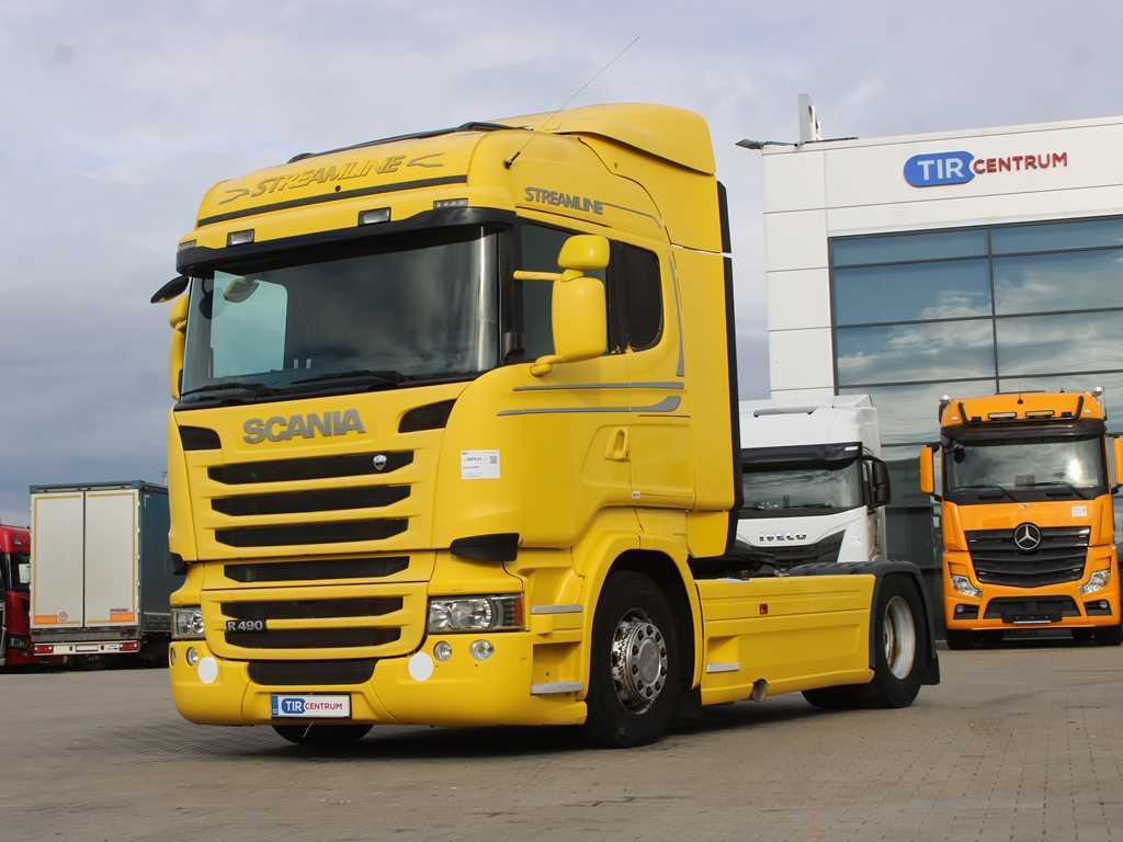 Scania R490, EURO 6, RETARDER - 트랙터 유닛 : 사진 1 Scania R490, EURO 6, RETARDER - 트랙터 유닛 : 사진 1