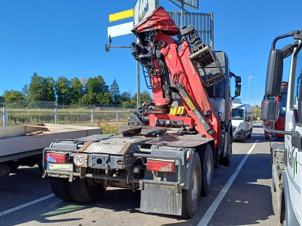 Scania R500, 6x6, RETARDER, OPTICRUISE, PALFINGER EPSILON S260Z96 - 트랙터 유닛 : 사진 4 Scania R500, 6x6, RETARDER, OPTICRUISE, PALFINGER EPSILON S260Z96 - 트랙터 유닛 : 사진 4