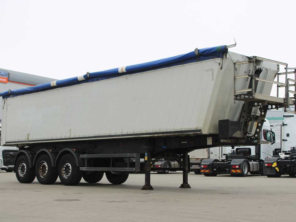 Schmitz SKI 24 SL 10.5, AXLES 9t, 49m³, LIFTING AXLE, ALUMINUM BODY - 덤프 세미 트레일러 : 사진 2 Schmitz SKI 24 SL 10.5, AXLES 9t, 49m³, LIFTING AXLE, ALUMINUM BODY - 덤프 세미 트레일러 : 사진 2