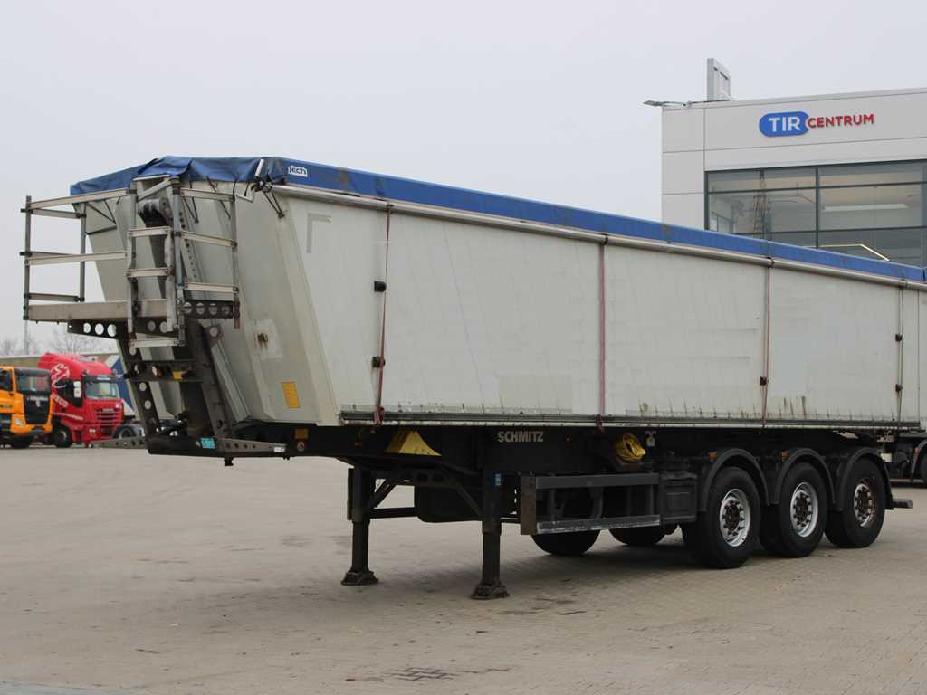 Schmitz SKI 24 SL 10.5, AXLES 9t, LIFTING AXLE, ALUMINUM BODY - 덤프 세미 트레일러 : 사진 1 Schmitz SKI 24 SL 10.5, AXLES 9t, LIFTING AXLE, ALUMINUM BODY - 덤프 세미 트레일러 : 사진 1