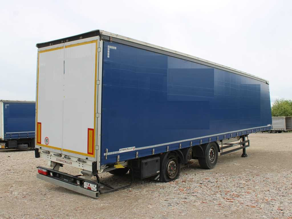 Schwarzmüller SPA 3/E, MULTILOCK, LIFTING AXLE, SAF, MULDA - 커튼사이더 세미 트레일러 : 사진 3 Schwarzmüller SPA 3/E, MULTILOCK, LIFTING AXLE, SAF, MULDA - 커튼사이더 세미 트레일러 : 사진 3