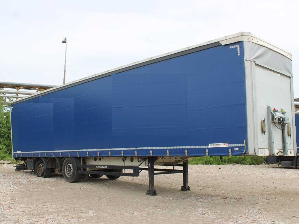 Schwarzmüller SPA 3/E, MULTILOCK, LIFTING AXLE, SAF, MULDA - 커튼사이더 세미 트레일러 : 사진 2 Schwarzmüller SPA 3/E, MULTILOCK, LIFTING AXLE, SAF, MULDA - 커튼사이더 세미 트레일러 : 사진 2