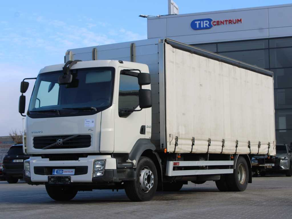 Volvo FL 240, EURO 5, HYDRAULIC FRONT, TIRES 80% - 커튼사이더 트럭 : 사진 1 Volvo FL 240, EURO 5, HYDRAULIC FRONT, TIRES 80% - 커튼사이더 트럭 : 사진 1