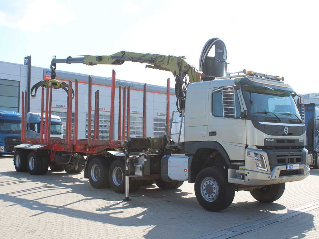 Volvo FMX 500, 6X6, LOGLIFT F265Z95 + DOLL trailer (2007) - 트랙터 유닛, 목재 세미 트레일러 : 사진 4 Volvo FMX 500, 6X6, LOGLIFT F265Z95 + DOLL trailer (2007) - 트랙터 유닛, 목재 세미 트레일러 : 사진 4