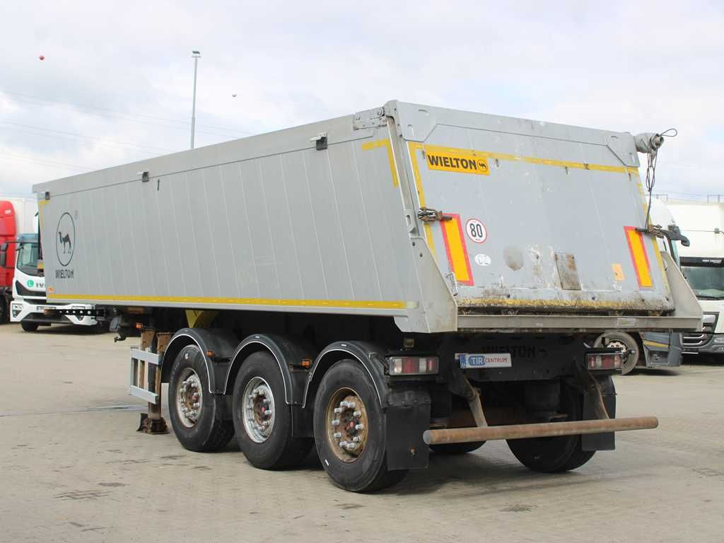 Wielton NW-3, SAF, FOLDING ROOF, LIFTING AXLE, 30m³ - 덤프 세미 트레일러 : 사진 4 Wielton NW-3, SAF, FOLDING ROOF, LIFTING AXLE, 30m³ - 덤프 세미 트레일러 : 사진 4