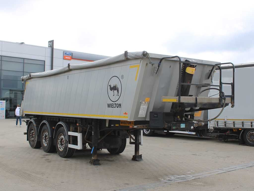 Wielton NW-3, SAF, FOLDING ROOF, LIFTING AXLE, 30m³ - 덤프 세미 트레일러 : 사진 2 Wielton NW-3, SAF, FOLDING ROOF, LIFTING AXLE, 30m³ - 덤프 세미 트레일러 : 사진 2