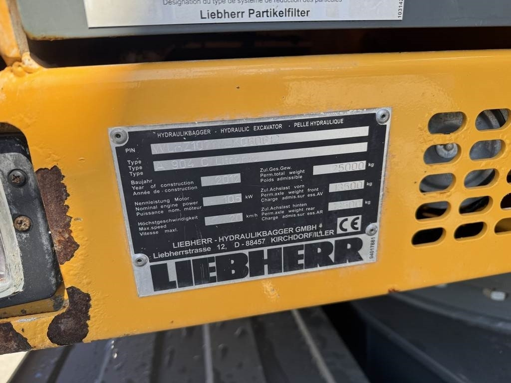Liebherr A 904 C - 폐기물/ 산업 처리기 : 사진 3 Liebherr A 904 C - 폐기물/ 산업 처리기 : 사진 3