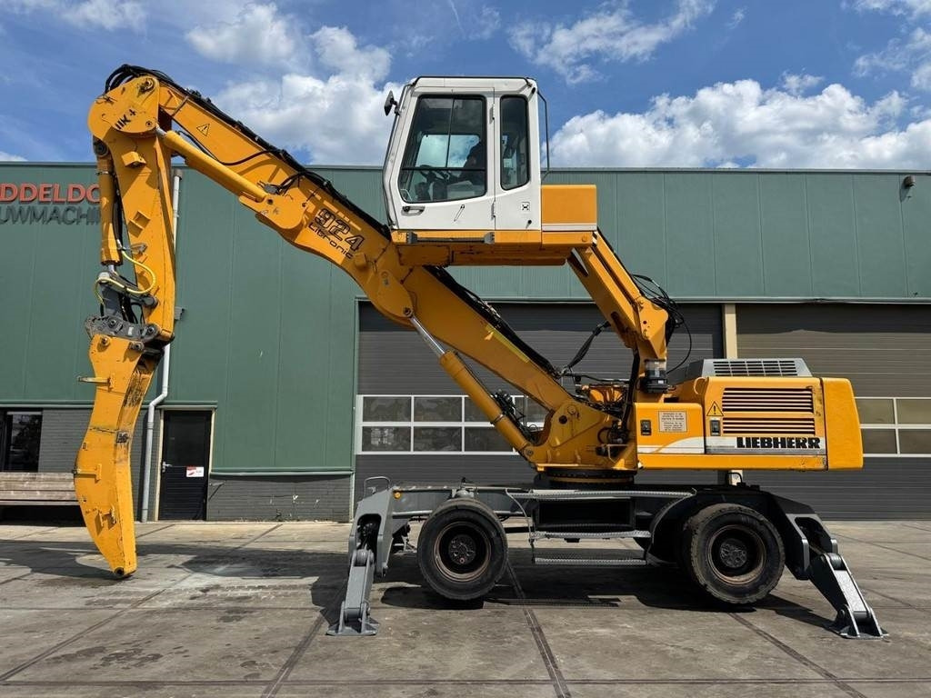 Liebherr A 924 B - 폐기물/ 산업 처리기 : 사진 1 Liebherr A 924 B - 폐기물/ 산업 처리기 : 사진 1