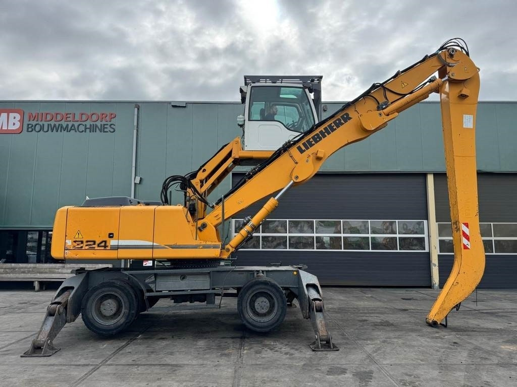 Liebherr A 924 C - 폐기물/ 산업 처리기 : 사진 5 Liebherr A 924 C - 폐기물/ 산업 처리기 : 사진 5