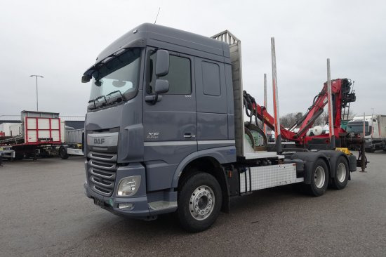 DAF FAT XF 510 mit Penz Ladekran 15Z8.70 inkl. Holzgreifer 6x4 - 목재 트럭 : 사진 1 DAF FAT XF 510 mit Penz Ladekran 15Z8.70 inkl. Holzgreifer 6x4 - 목재 트럭 : 사진 1