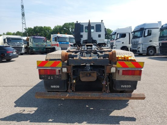 Iveco 8x4 Meiller Abroller, Automatik, E6, Retarder, - 후크 리프트 트럭, 크레인 트럭 : 사진 5 Iveco 8x4 Meiller Abroller, Automatik, E6, Retarder, - 후크 리프트 트럭, 크레인 트럭 : 사진 5
