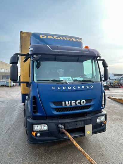 Iveco Eurocargo 120E22 Plane, Schalter LBW, Engine damage - 커튼사이더 트럭 : 사진 2 Iveco Eurocargo 120E22 Plane, Schalter LBW, Engine damage - 커튼사이더 트럭 : 사진 2