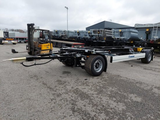 Krone AZW 18, Maxilafette, Verstelldeichsel - 컨테이너 운반 장치/ 스와프 보디 트레일러 : 사진 3 Krone AZW 18, Maxilafette, Verstelldeichsel - 컨테이너 운반 장치/ 스와프 보디 트레일러 : 사진 3