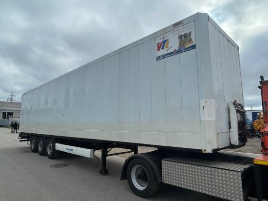 Krone SD-K Kofferauflieger, Liftachse, SAF - 밀폐형 박스 세미 트레일러 : 사진 2 Krone SD-K Kofferauflieger, Liftachse, SAF - 밀폐형 박스 세미 트레일러 : 사진 2